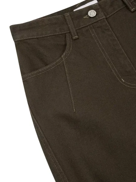 Jeansy Tomboy brązowe