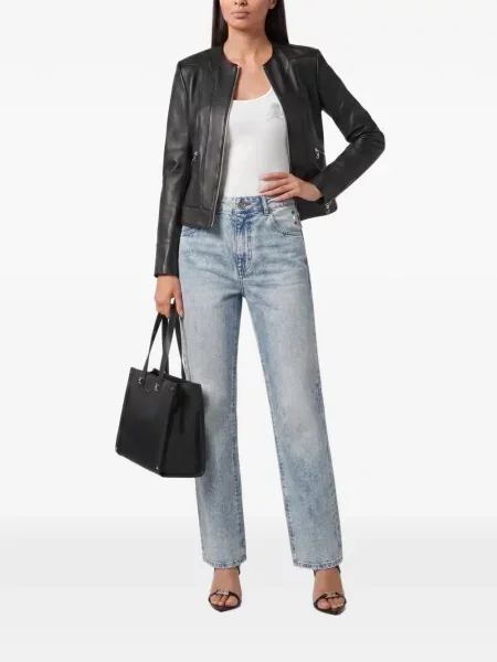 Blugi drepți Philipp Plein albastru