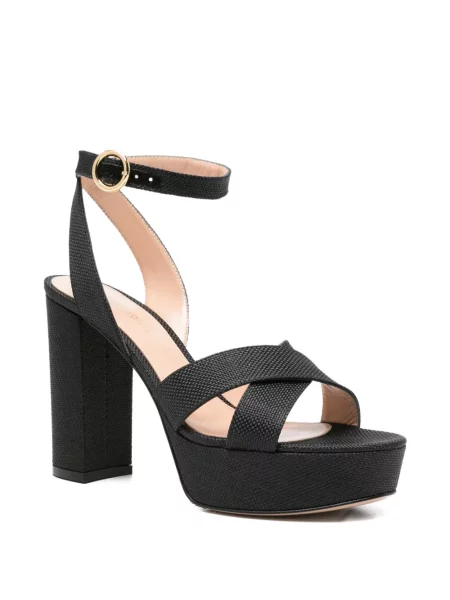 Sandale Gianvito Rossi cu bretele negru