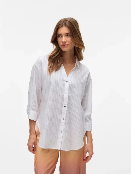 VERO MODA Blúzka VMOLLA' biela