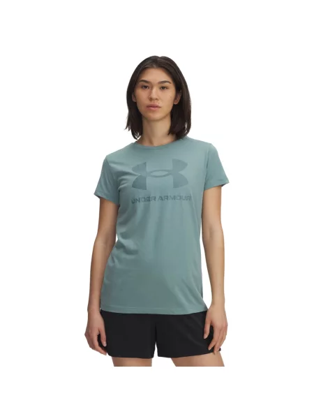 UNDER ARMOUR koszulka t-shirt z logo S niebieska