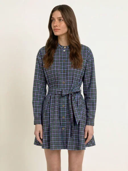 Claudie Pierlot Sukienka blau czerwona