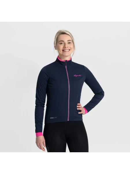 Zimowa kurtka rowerowa Rogelli Essential niebieska