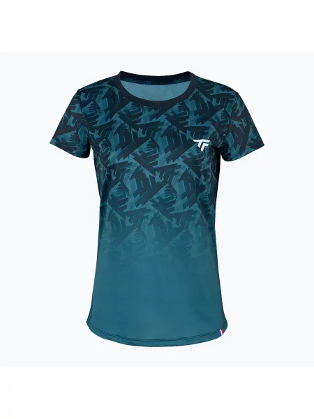 Tenisové tričko Tecnifibre X-Loop Tee teal modré