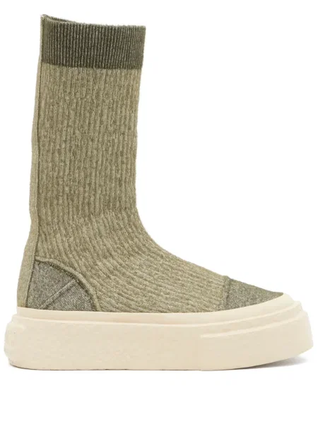 Sneakerși Mm6 Maison Margiela verde