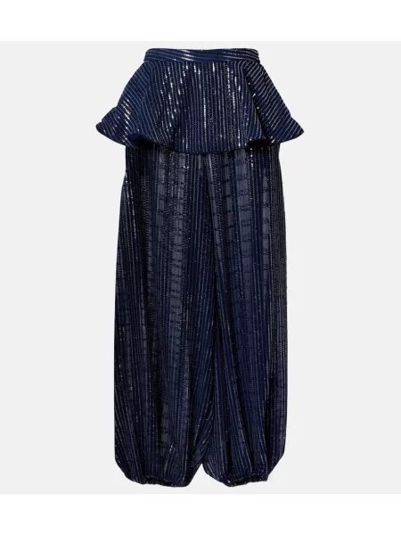 Nohavice Adriana Degreas modrá