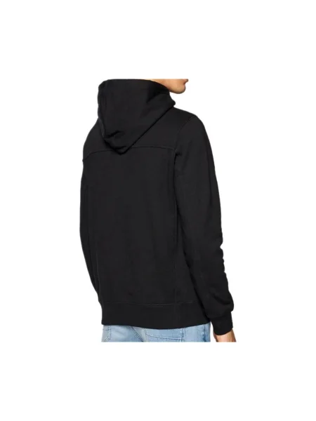 Mikina s kapucňou Calvin Klein Jeans s kapucňou čierna