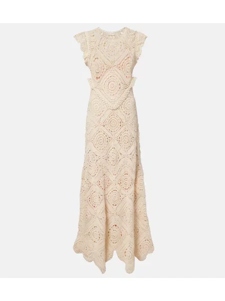 Rochie maxi Ulla Johnson de costum alb