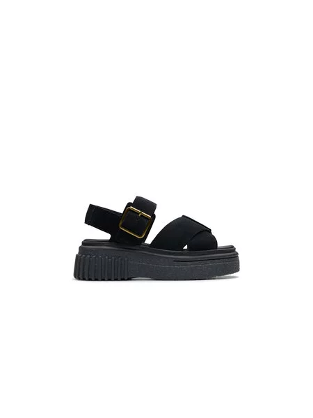 Clarks Sandály Evamar Wish černá