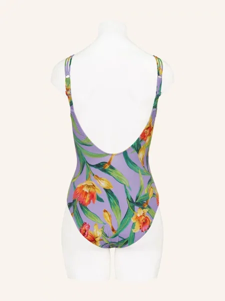 Charmline Strój Kąpielowy Modelujący Botanique Radiance lila żółty