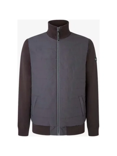 Kurtka Pepe Jeans Snell Mock Szaro-Czarna XXL czarna