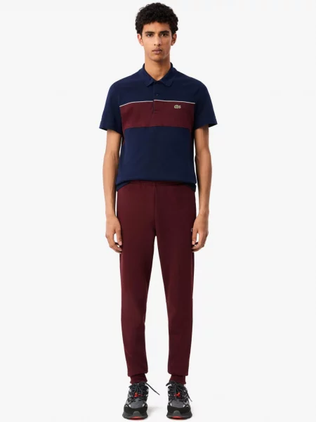Штани Lacoste бордові
