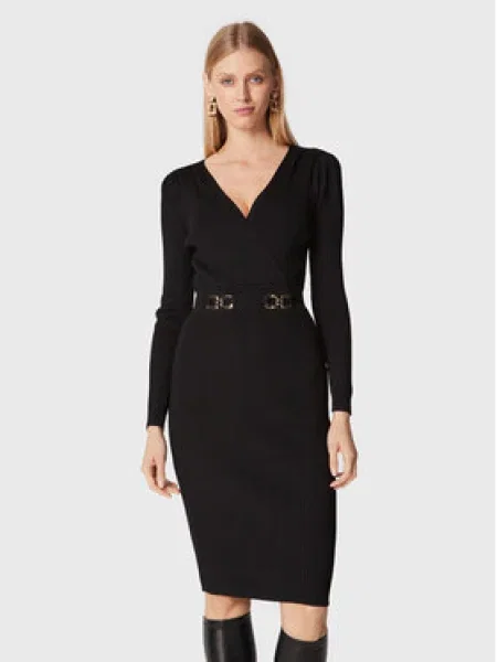 Morgan Rochie cocktail negru