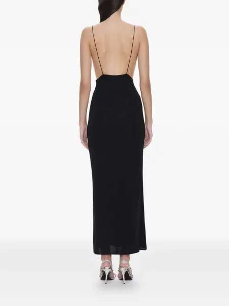 Rochie Christopher Esber cu volane negru