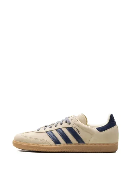 Sneakerși Adidas Samba cu dungi maro