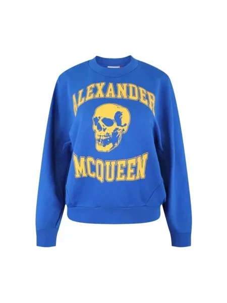 Bluza Alexander Mcqueen niebieska