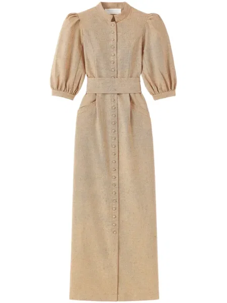 Sukienka midi D'estree do kolan garniturowa