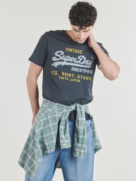 Tricou Superdry gri