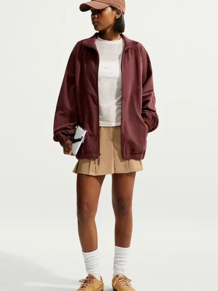 Nike Sportswear oversize jakna za žene od samta