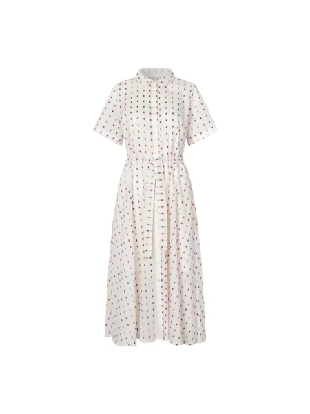 Sukienka maxi Lollys Laundry biała