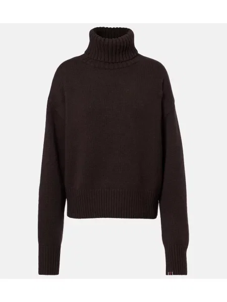 Decupat heláncă Extreme Cashmere din cașmir maro