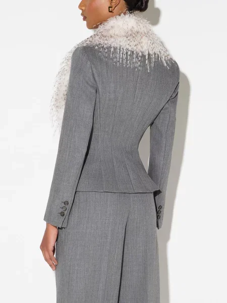 Пиджак Elisabetta Franchi серый