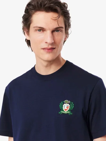 Футболка Lacoste синій