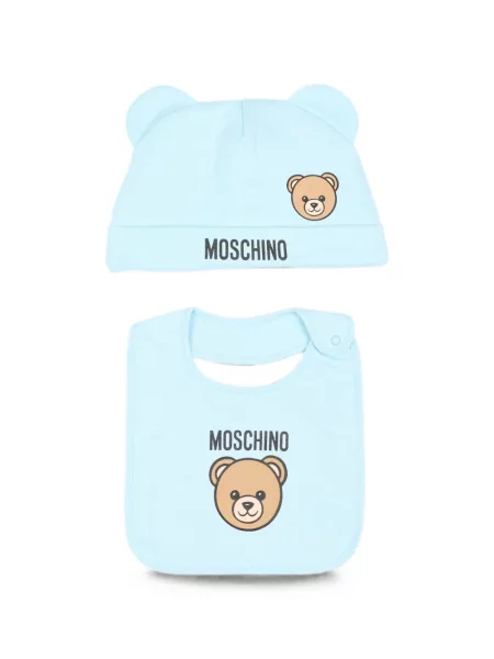 Czapka dziecięca Moschino niebieska