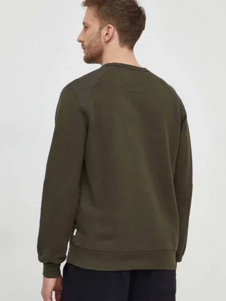 Mikina Pepe Jeans s aplikací zelená