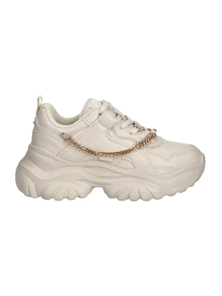 Sneakersy Buffalo skórzane białe
