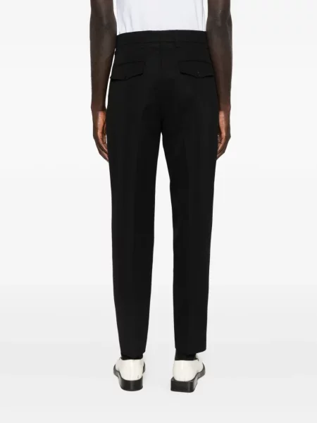 Pantaloni Jacquemus plisate negru