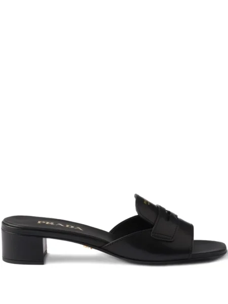 Sandale Prada din piele negru