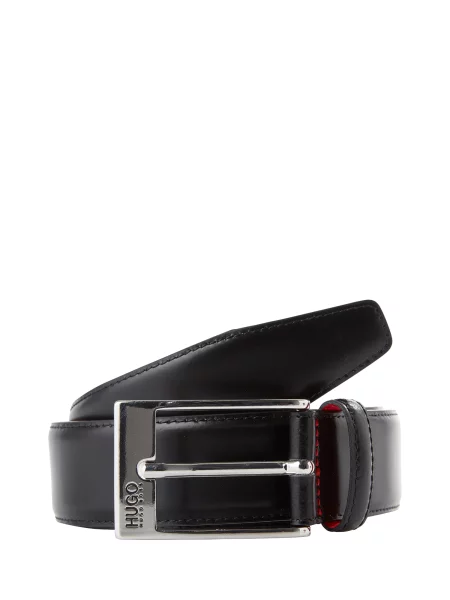 HUGO de piele BARNEY negru