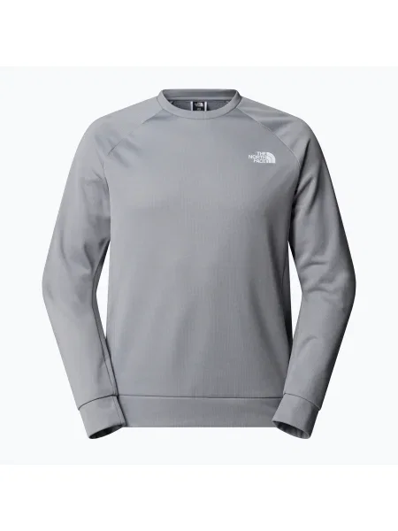 Мъжки анцуг с дълъг ръкав The North Face Reaxion Crew monument grey dark heather сиво