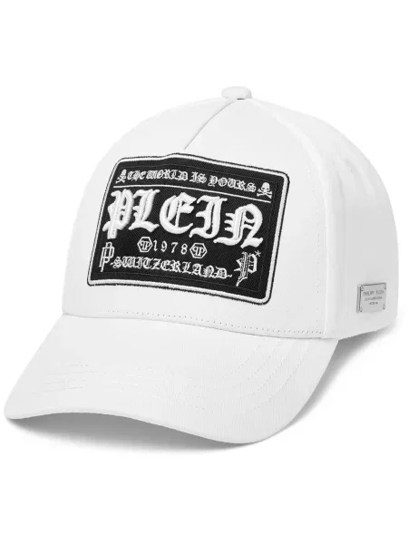 Șapcă Philipp Plein cu broderie alb