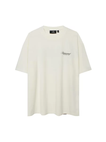 T-shirt REPRESENT Represent Owners Club Script T-Shirt Flat White S beżowa