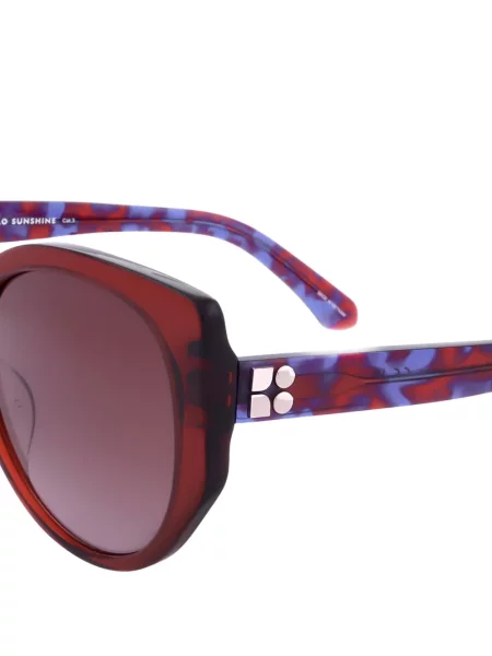 Ochelari de soare Kate Spade roșu