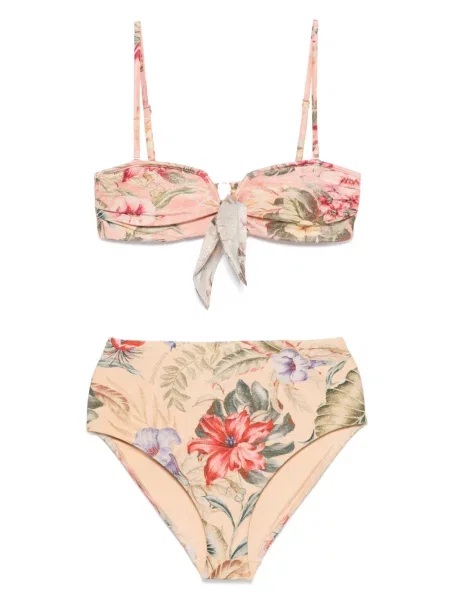 Bikini Zimmermann cu legături roz