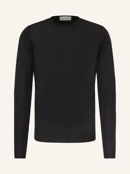 John Smedley Svetr Z Merino Vlny černá