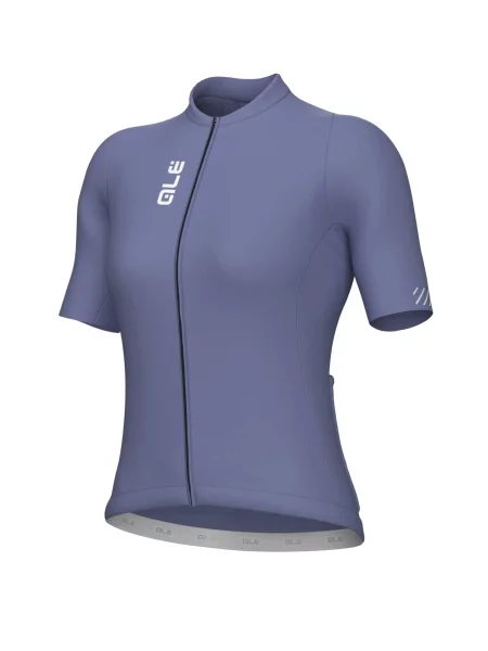 Koszulka rowerowa Alé Cycling Solid Color Block fioletowa