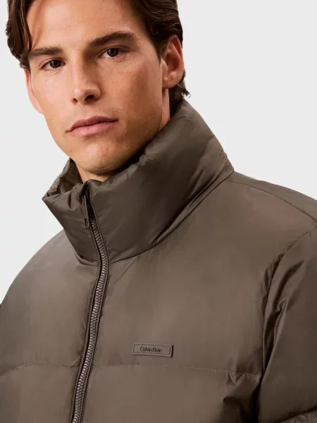 Пуховик Calvin Klein коричневий