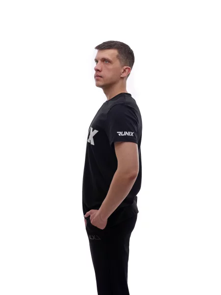 Футболка LUMO віскоза/поліестер чорний