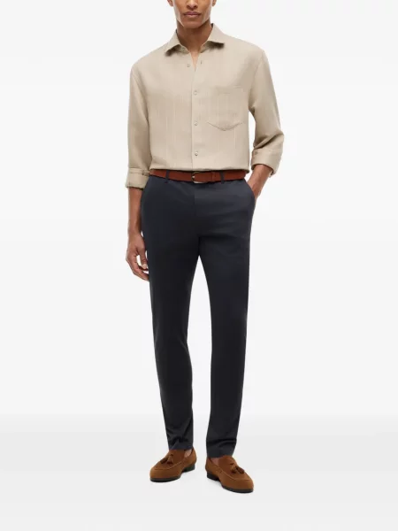 Chinos Tommy Hilfiger s autogramem modré