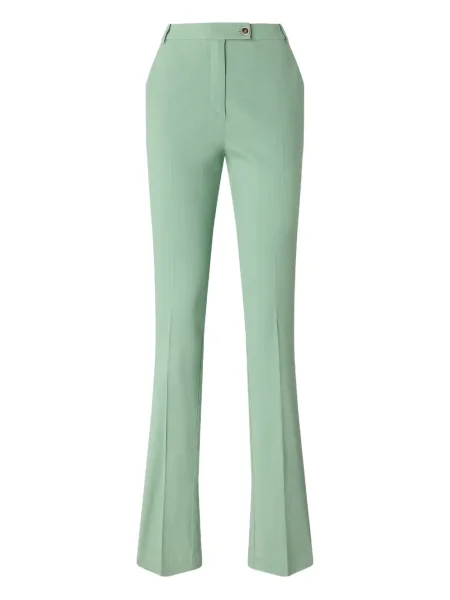 Pantaloni Pinko evazate verde