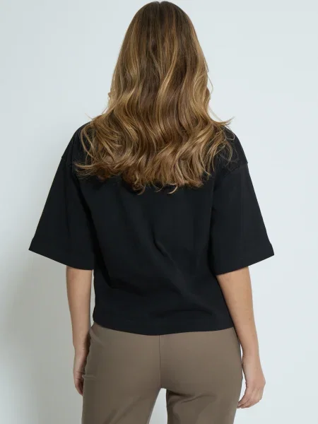 Peppercorn Tricou Fiola' negru