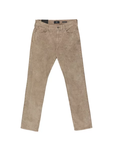 Pantaloni 7 For All Mankind de catifea cord