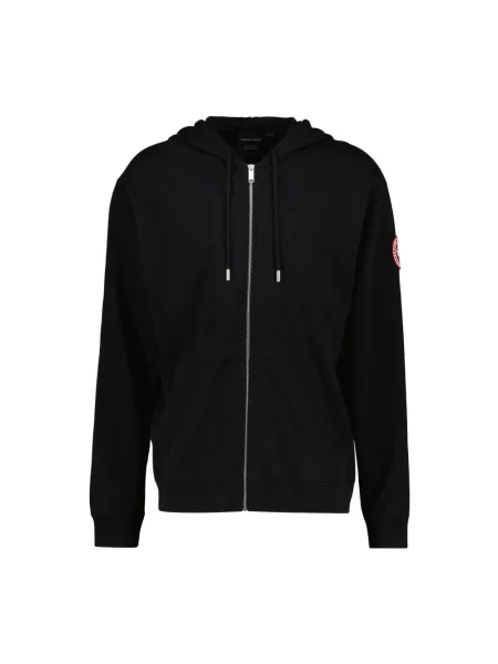 Bluza z kapturem Canada Goose czarna