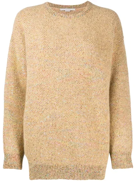 Pulover Stella Mccartney cu paiete tricotate