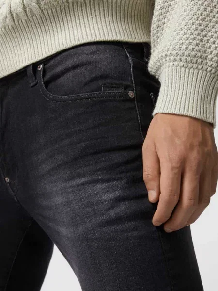 Jeansy o kroju skinny fit z naszywką z logo G-star Raw