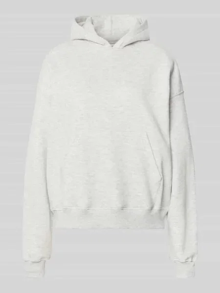 Bluza z kapturem o kroju relaxed fit z mieszanki bawełny model Iconic' Gina Tricot